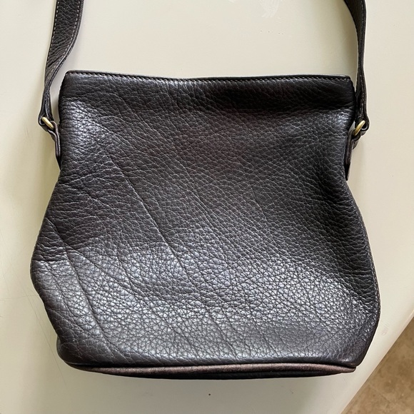 Genuine vintage COACH 4907 brown pebble bucket leather shoulder bag purse - Picture 2 of 7